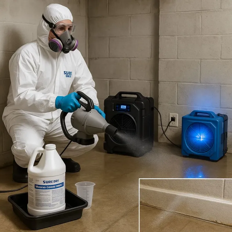 Sanitization and Odor Removal process in Malone, NY